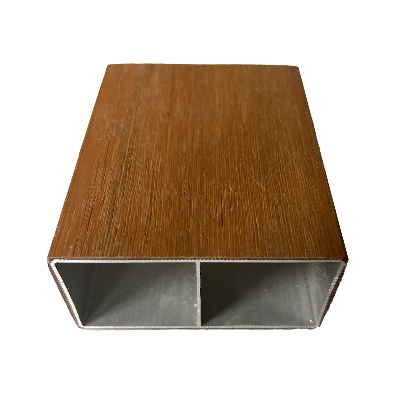 SRL-AL 50*30mm Water-Resistant & Fireproof WPC DECKING na may matibay na co-extrusion ng aluminyo